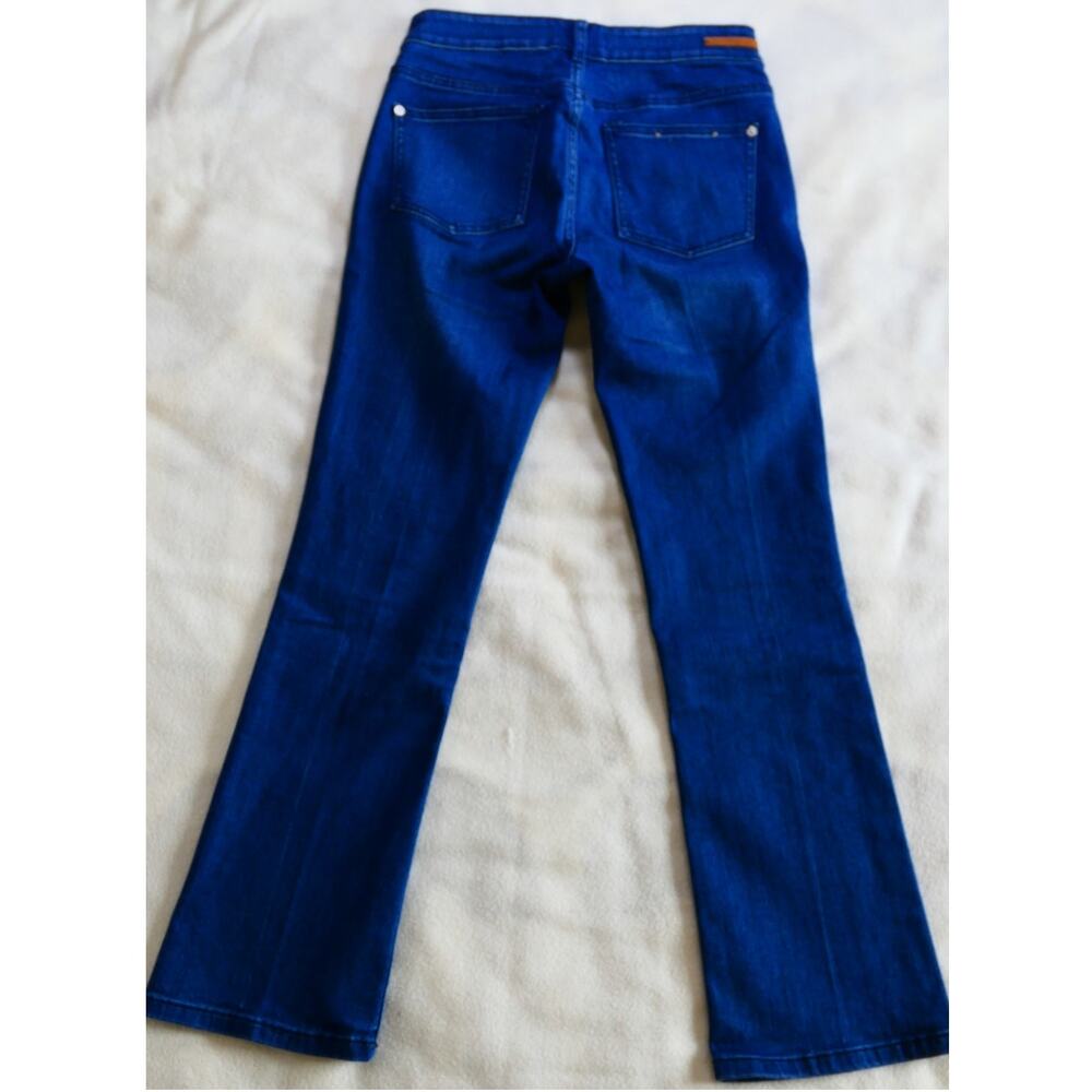 Pilcro and the Letterpress Anthropologie High Rise Bootcut Jeans Blue Size 24 - Picture 2 of 5